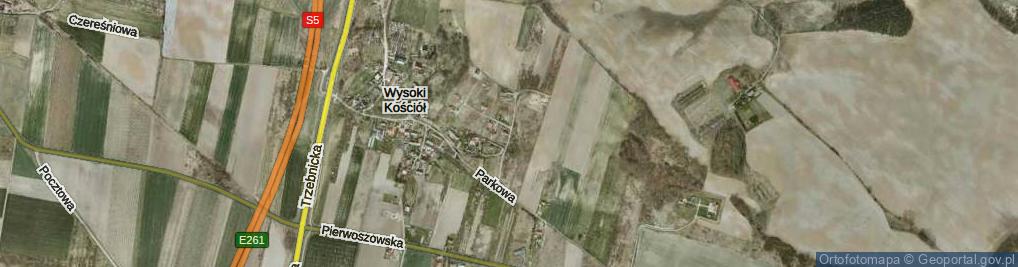 Zdjęcie satelitarne Słoneczna ul.